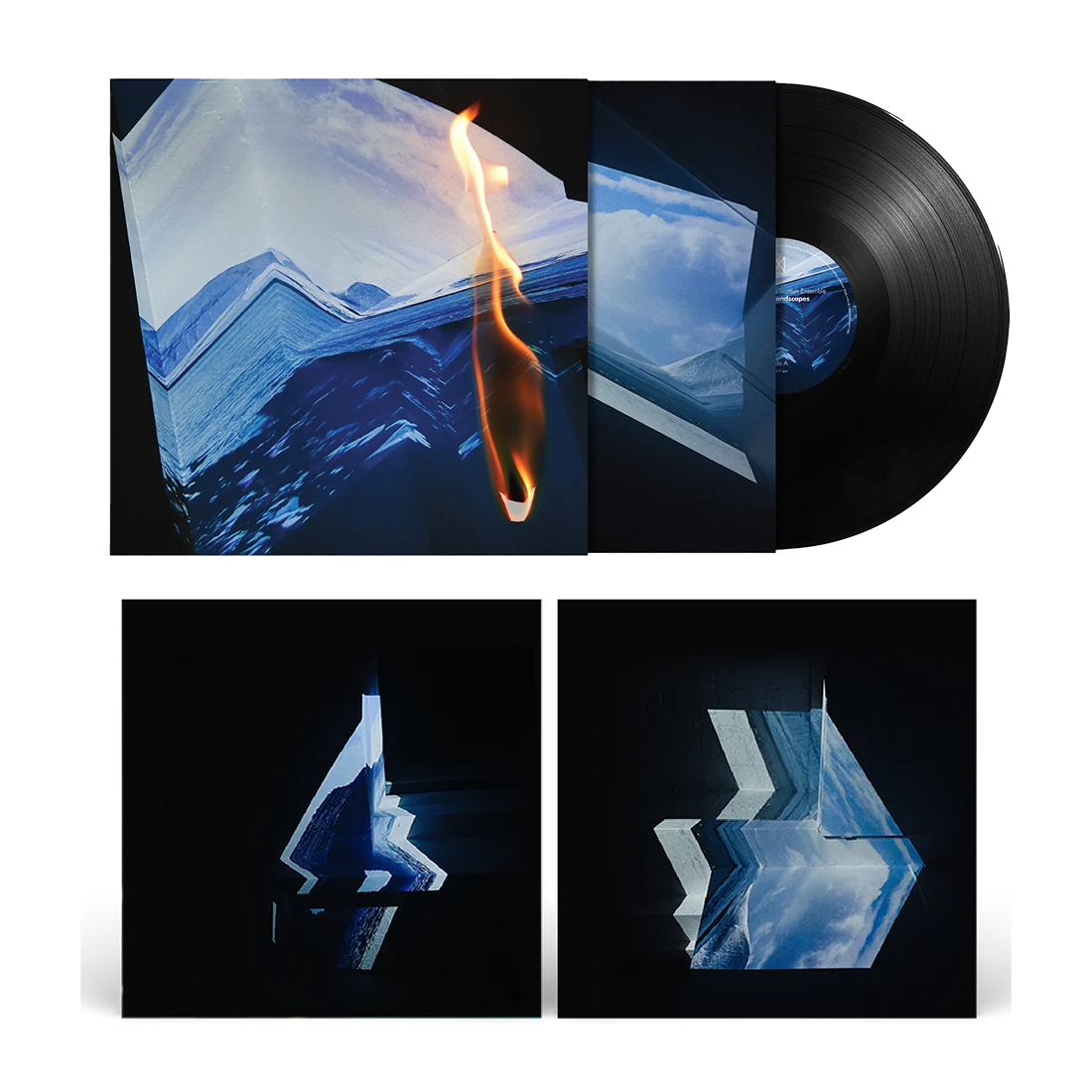 Folded Landscapes LP & Exclusive Duo print